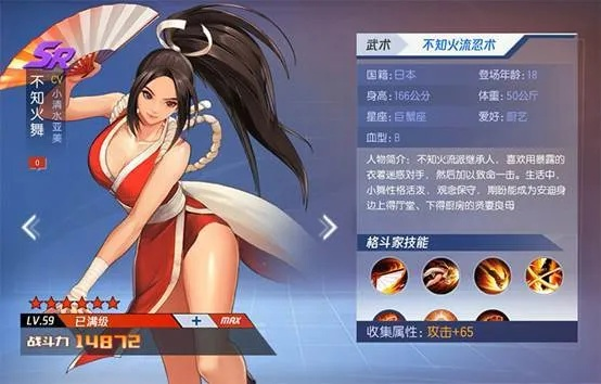 拳皇命运不知火舞