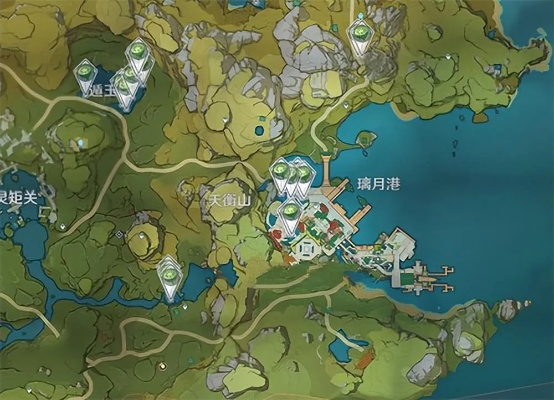 原神莲蓬在哪采集蒙德