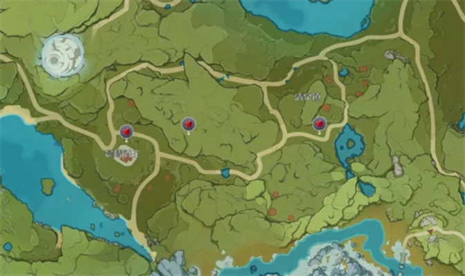 原神苹果树在哪-苹果树3处最多分布在哪里图