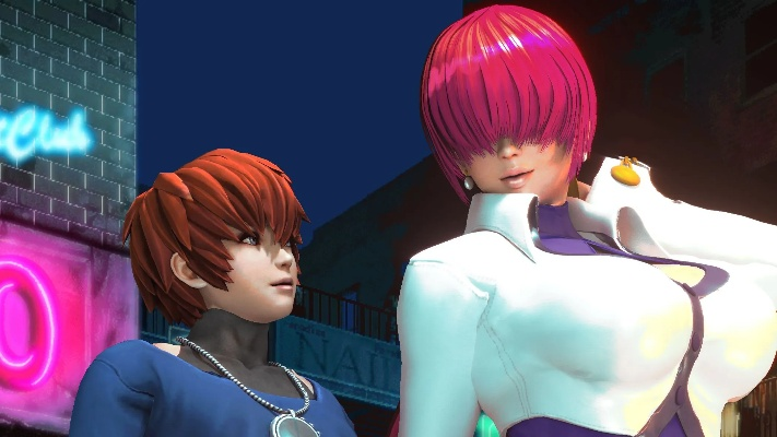 拳皇mugen夏尔米玩一个小孩