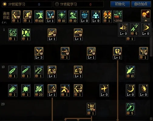 剑魂技能加点图-剑魂技能加点深度指南