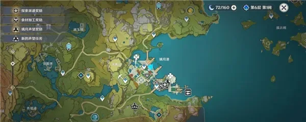 原神商人的位置在哪里-商人位置财富密码