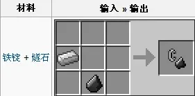 我的世界打火石有什么用打火石制作方法推荐