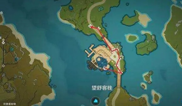 原神霓裳花采集路线详解