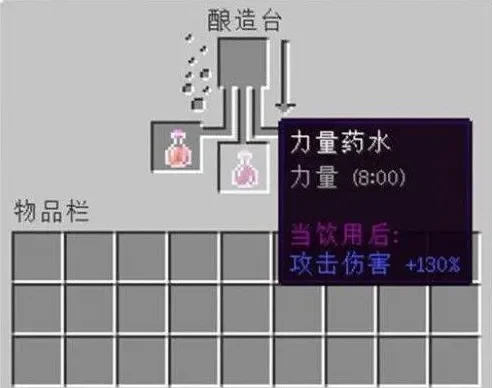 我的世界力量药水-力量药水配方与技巧