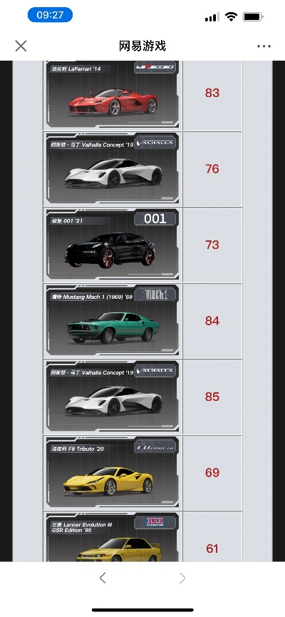 最贵的车游戏排行榜