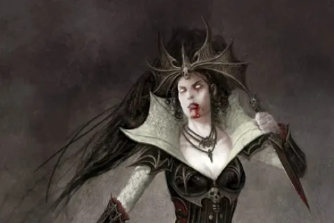 鲜血女王如何咬人,揭秘吸血鬼的攻击方式