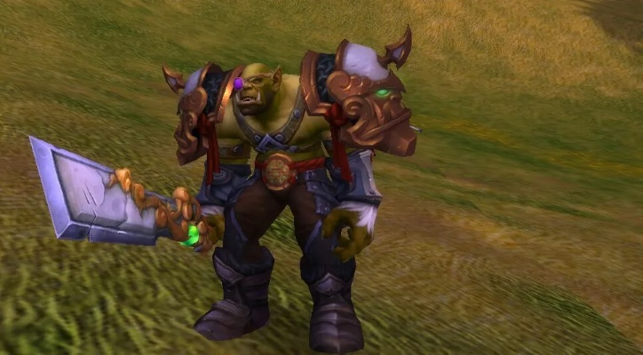 兽人战士武器幻化指南,魔兽世界造型搭配解析