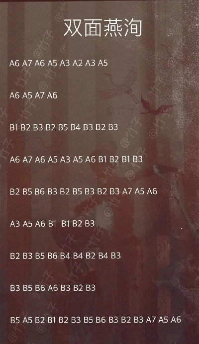 光遇双面燕洵简谱选哪个好-光遇燕洵简谱如何选