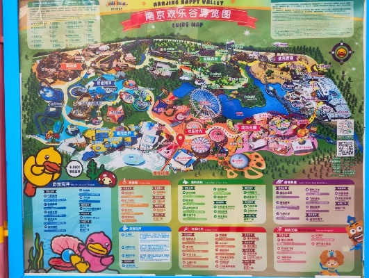 南京龙之谷游玩项目表