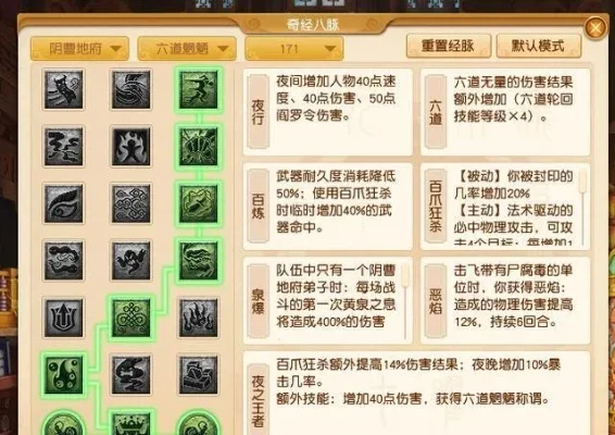 梦幻西游力地府奇经八脉-梦幻西游提升体力方法