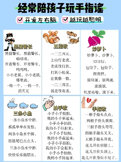 如何用排行榜英文儿歌玩转手指游戏？