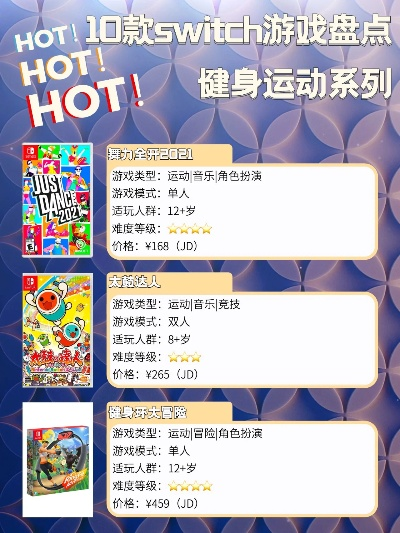 Switch运动游戏哪款最适合新手入门？